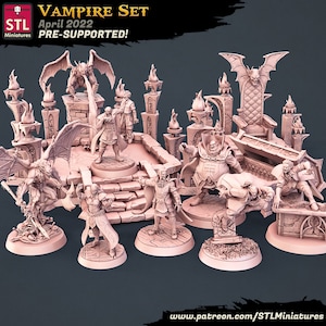 Conjunto Vampiros 32mm