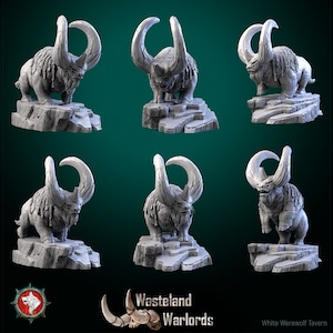 Buflons - 32mm Scale Miniature - White Werewolf Tavern