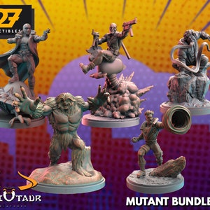 Mutant Bündel #8 - 40 mm Scale - C27 Miniaturen