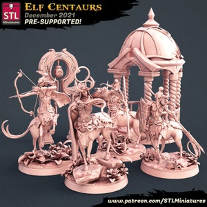 Elf Centaur Archers Set 32mm