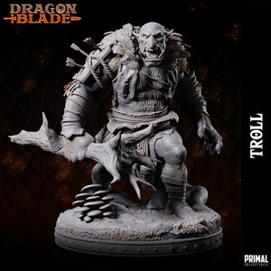 Dragon Blade - Troll - 32mm Scale - Primal Collectibles