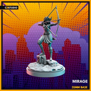 Mirage - 40mm Skala - C27 Miniaturen