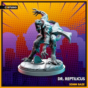 Dr. Reptilucus - 40mm Scale - C27 Miniatures