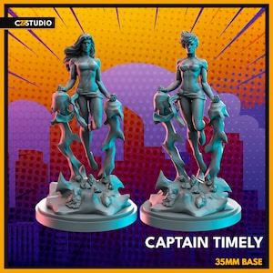 Captain Marvel / Captain Timely 40mm Miniature (sculpted by