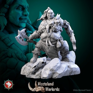 Bloody Bitbat - 32mm/75mm Scale Miniature and Bust - White Werewolf Tavern