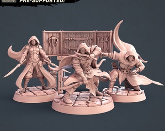 Assasins Set - 32mm Scale Miniatures