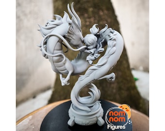 CHIBI Chihiro e Haku - Scala 50 mm - Figure Nomnom