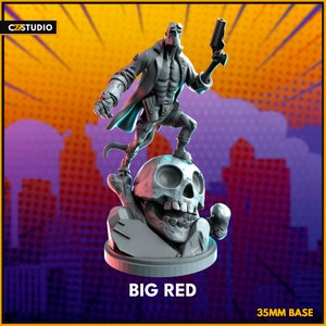Big Red - 40mm Scale - C27 Miniatures