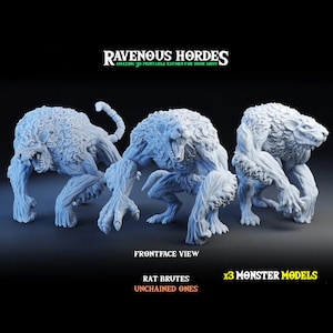 Rat Brute Set - Unchained Ones - Ravenous Hordes