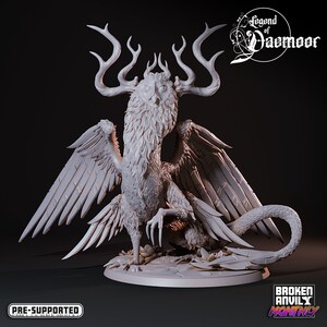 Owlgon - 32mm Scale - Legend Of Daemoor - Broken Anvil Miniatures