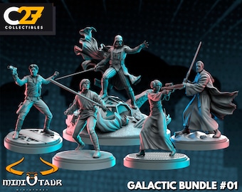 Galactic Bundle #01 - 40mm Scale - C27 miniatures