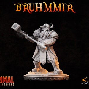 Bruhmmir- Dwarf - 32mm Scale - Primal Collectibles