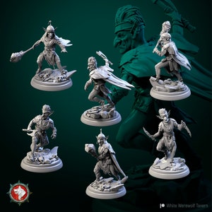 Goblin Warriors - 32mm Scale Miniature - White Werewolf Tavern