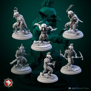 Little Angry Goblins - 32mm Scale Miniature - White Werewolf Tavern
