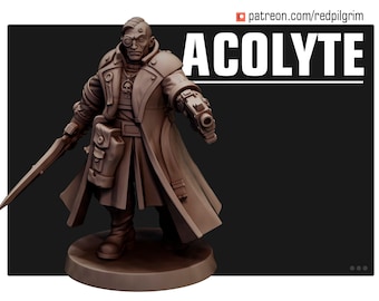 Acolyte - 28mm Scale - Red Pilgrim Miniatures