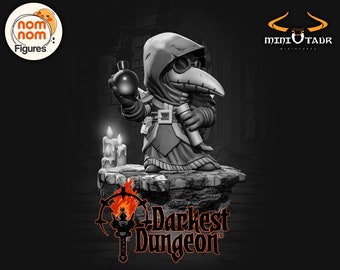 CHIBI Plague Doctor - Darkest Dungeon - Scala 50 mm - Figure Nomnom