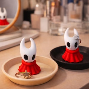Bandeja para anillos de Hollow Knight Silksong Hornet, bandeja para llaves de entrada, organizador de anillos y pulseras, cuenco para llaves de mesa, decoración creativa para el hogar, regalo navideño.