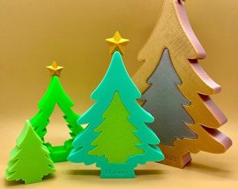 Christmas Tree Puzzle Decor| Custom word Gift For Holiday| Christmas Decor| Family Home Decor| Family Keepsake| House Warming| Holiday Gift
