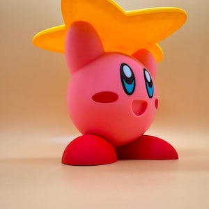 Anillo de estrella de Kirby Warp/Bandeja de entrada/Bandeja de joyería kawaii y accesorio de escritorio/Regalo de jugador inspirado en Nintendo/Bandeja para llaves de entrada/Decoración creativa para el hogar