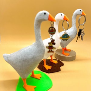 Special Edition Untitled Goose Key Holder Magnetic_ Tool Holder Magnetic_ Home Miniature Decoration_ Customizable Gift_ 3D Printed_Goose