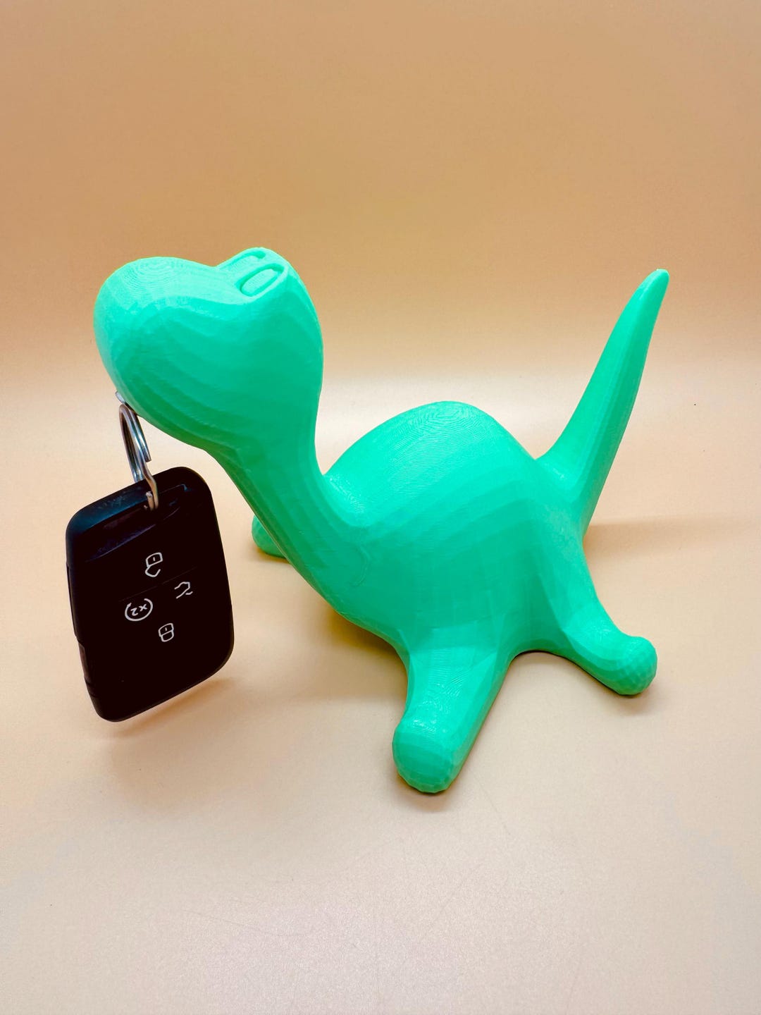 Dinosaur Key Rack Sitting Dinosaur Key Holder| Creative Key Organizer |dino Sculpture ...