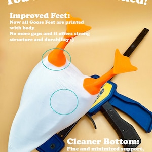 Untitled Goose Key Holder Magnetic_ Tool Holder Magnetic_ Home Miniature Decoration_ Holiday Gift_ Nintendo Switch Untitled Goose Miniature image 10