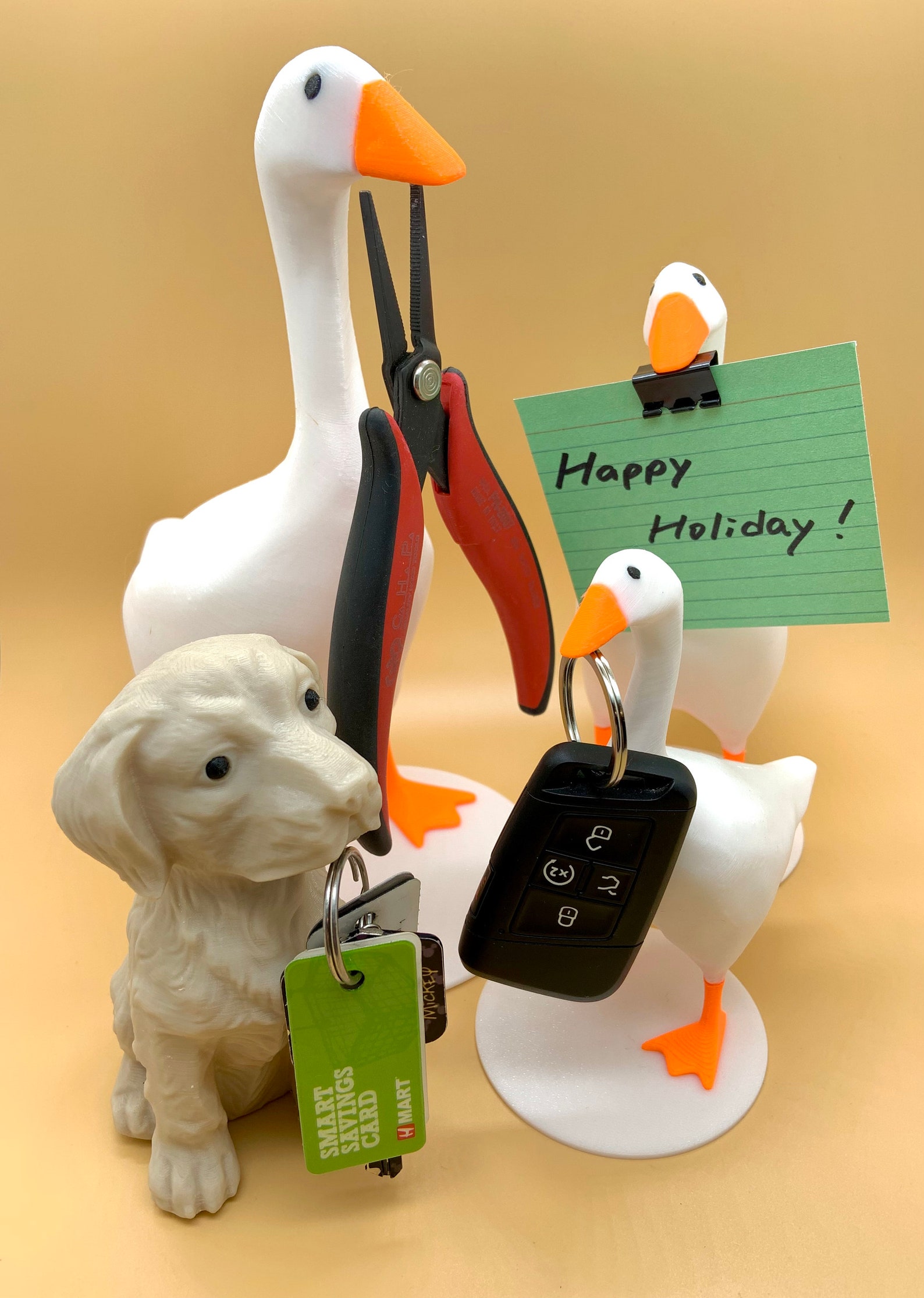 Untitled Goose Key Holder Tool Holder Home Etsy