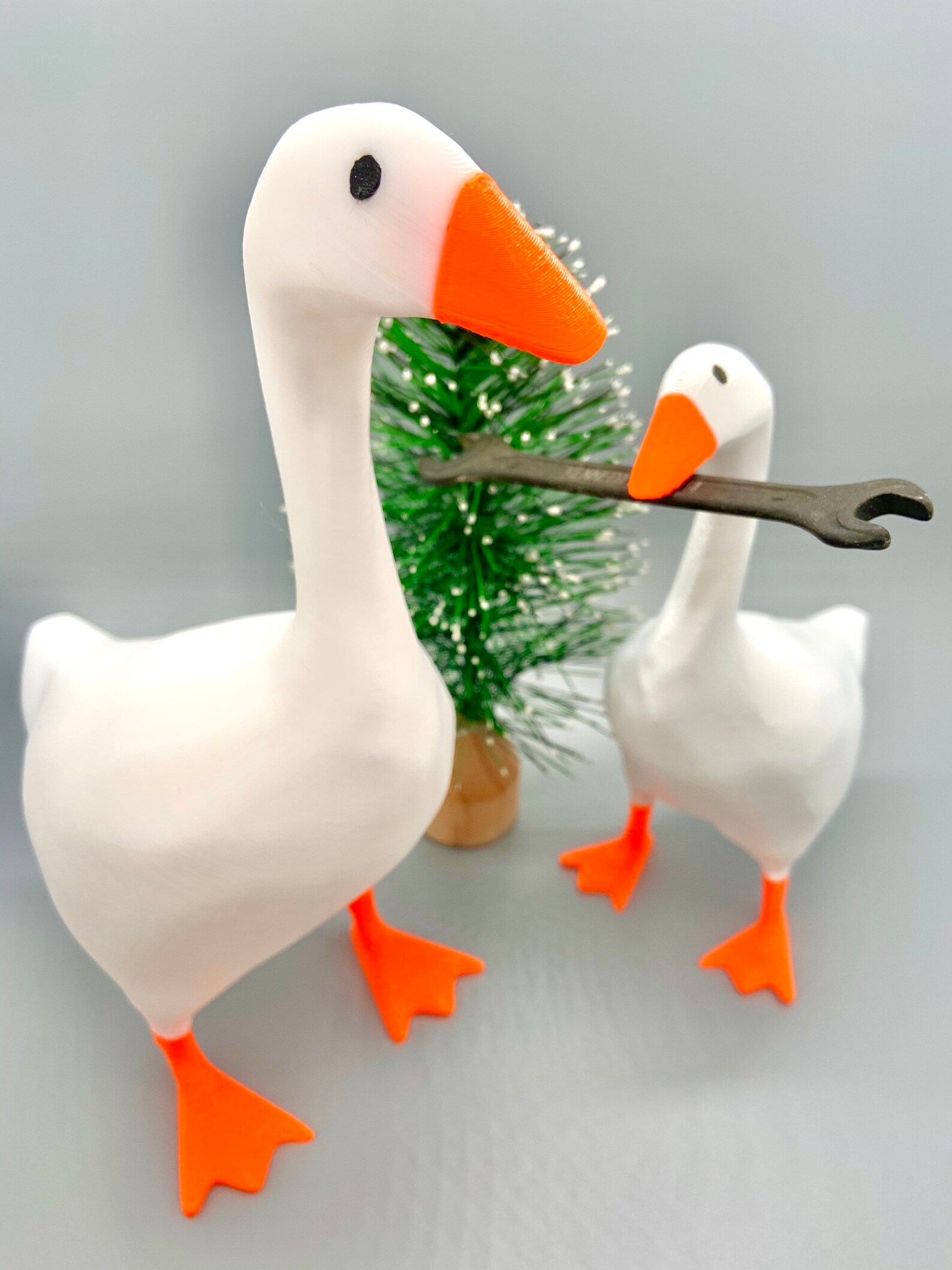 Untitled Goose Key Holder Untitled Goose Miniature Etsy