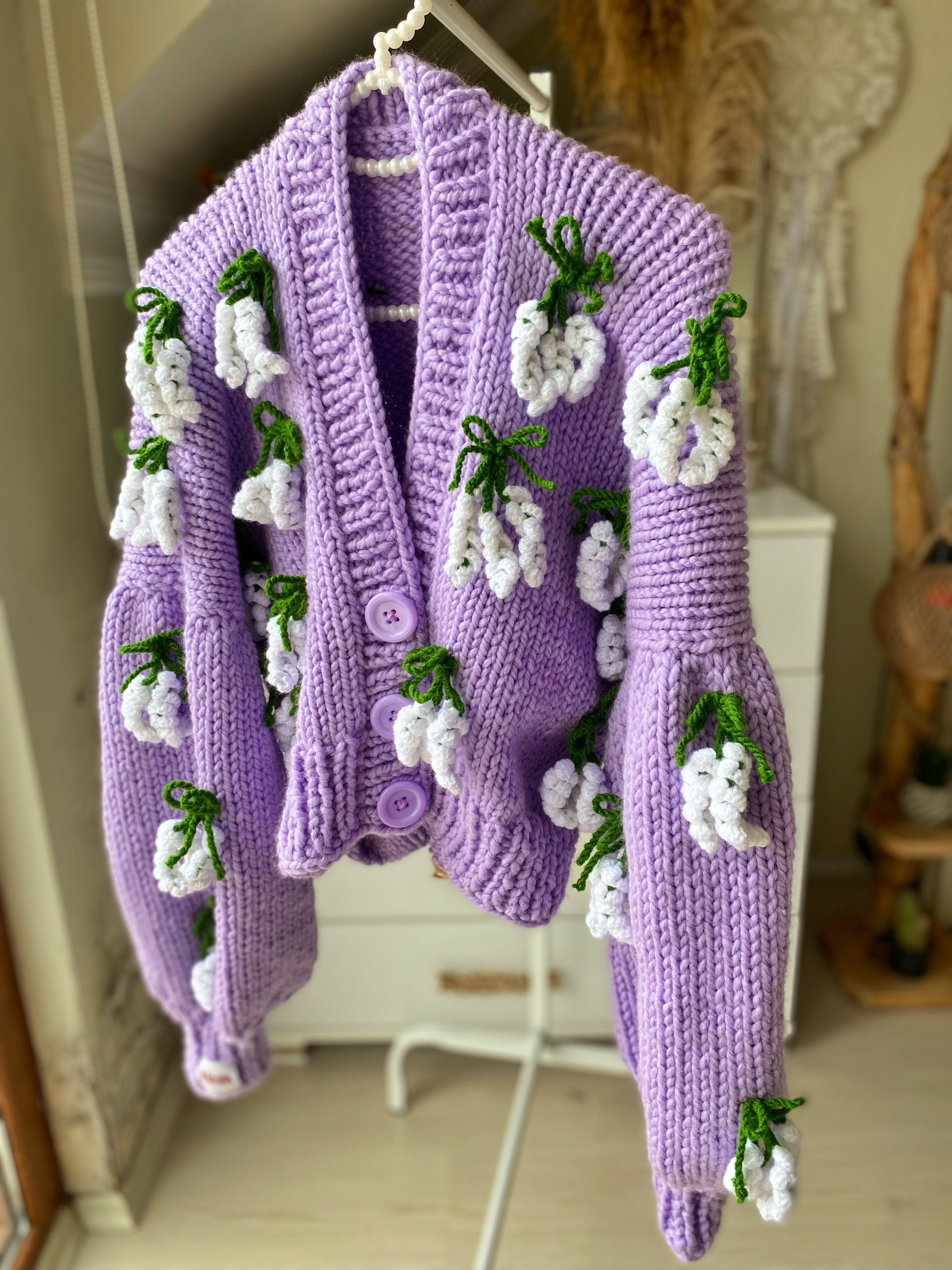 Lilac Lavender Flower Cardigan , 3d Flower Cardigan Oversized Knit Cardigan Unique Lavender Gifts Knit Sweater Chunky Cardigan - Etsy Hong Kong Lilac Lavender Flower Cardigan , 3d Flower Cardigan Oversized Knit Cardigan Unique Lavender Gifts Knit Sweater Chunky Cardigan - Etsy Hong Kong
