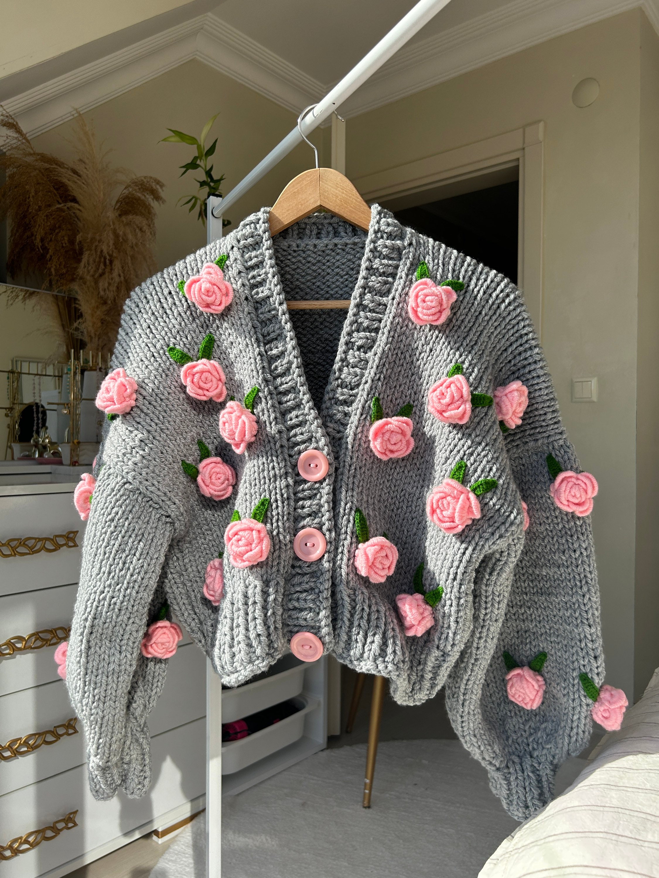 ★関税込★ROMANTIC CROWN★COZY FLOWER KNIT CARDIGAN★ 71qLyn+294L._UY350_.jpg