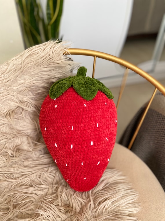 Cute Strawberry Pillow Cute Strawberry Pillow