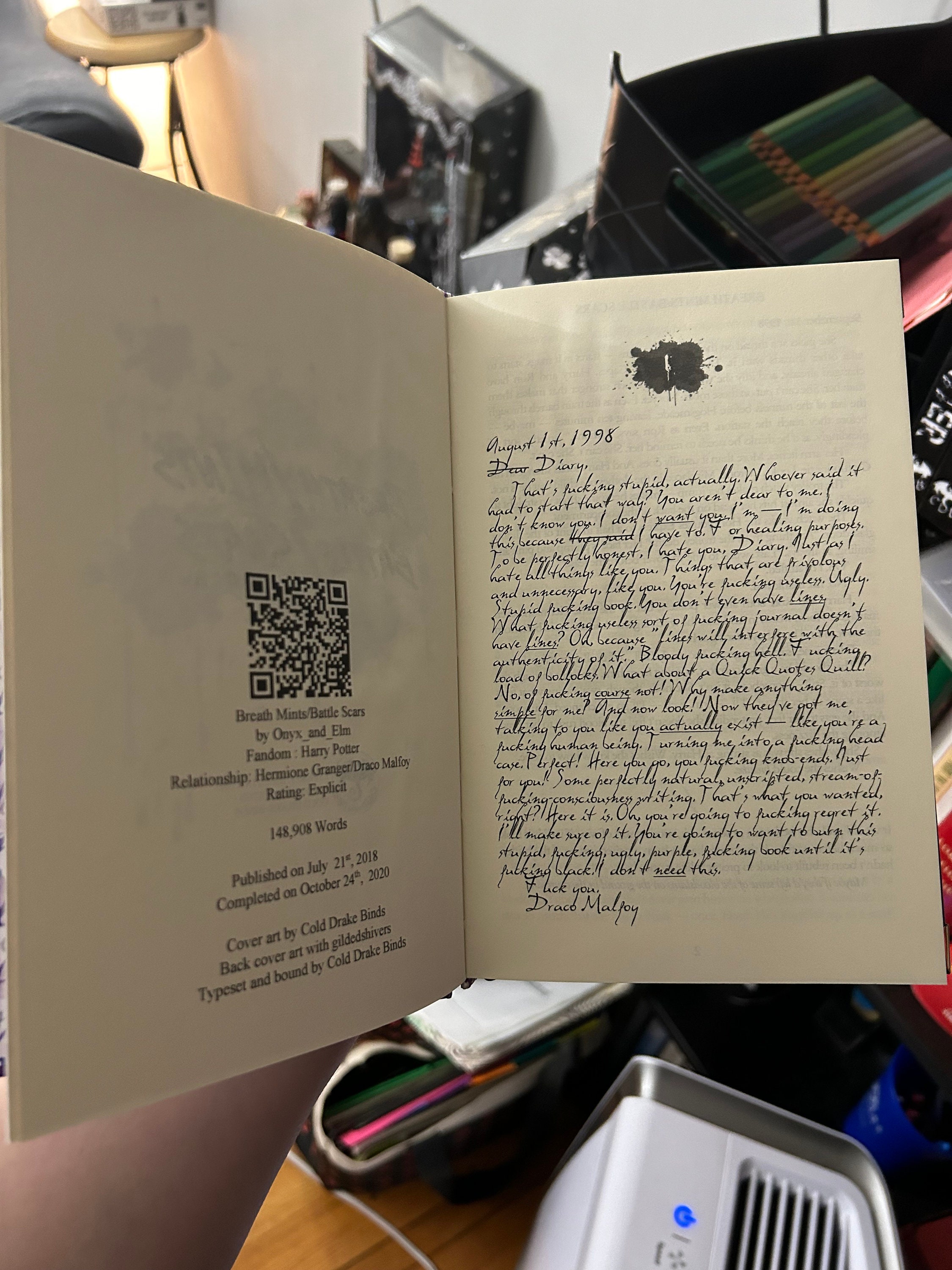 Breath Mints/Battle Scars van Onyx\u0026Elm - Etsy België, image size:2250x3000