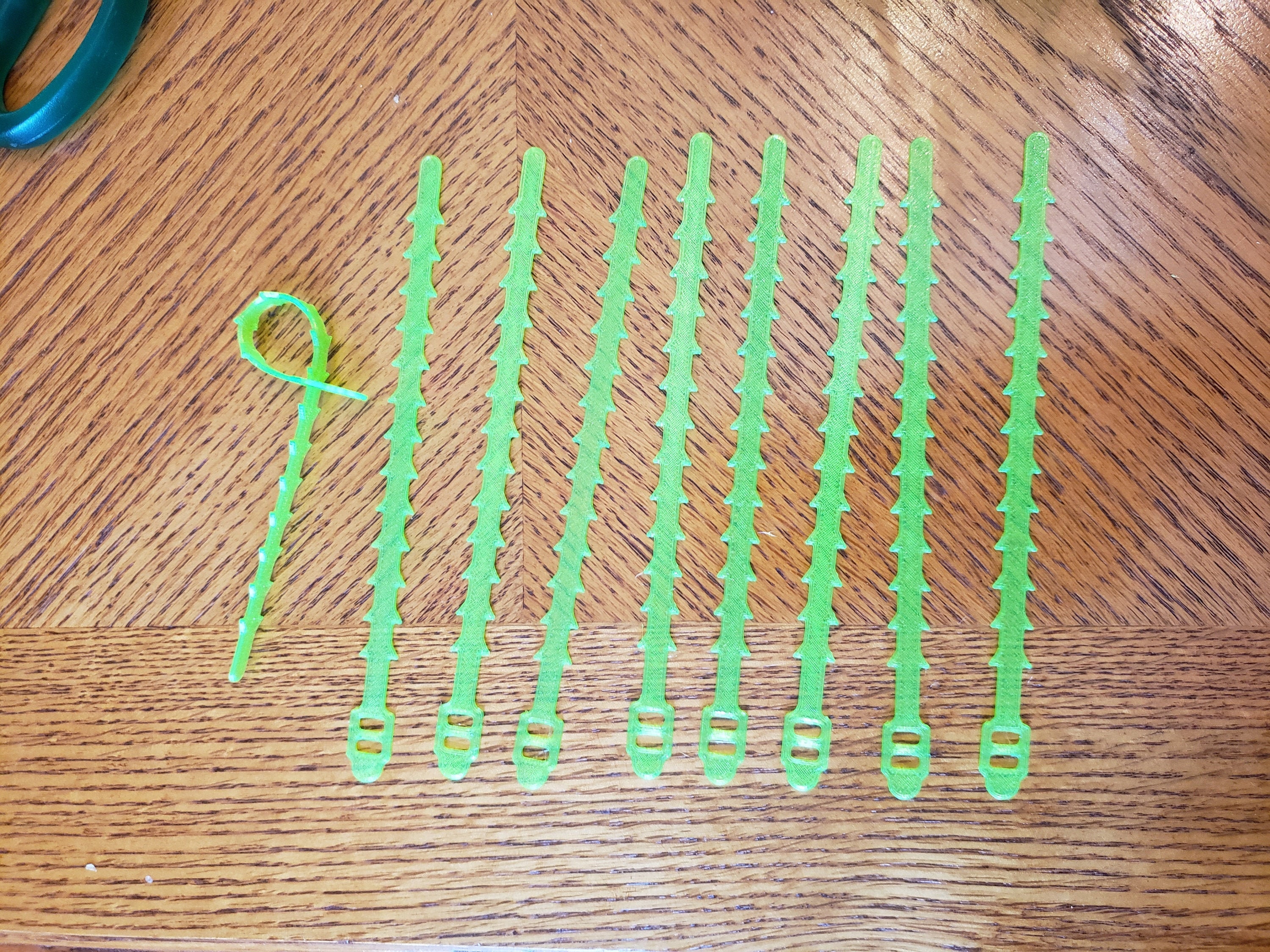 3D Printed Plant Ties Adjustable Reusable Garden Zip Tie Etsy