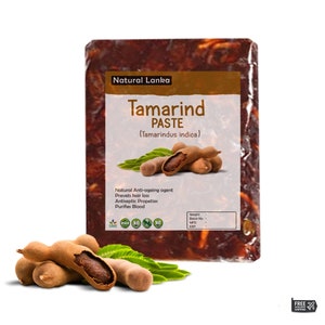 100% Organic TAMARIND Paste | Seedless | PREMIUM Quality Tamarind Pods without Seeds