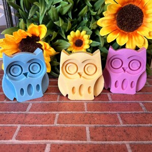 Owl Soap Favors - Owl Baby Shower Favors- Baby Shower Decoration-Baby Shower Favor Soap-Animal Soaps-Baby Shower Favors