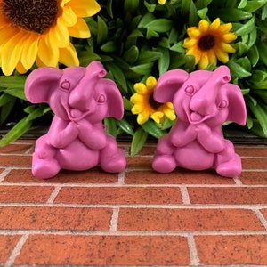 20 Elephant Soap, baby elephant baby shower girl girl baby shower elephant baby shower favors soap