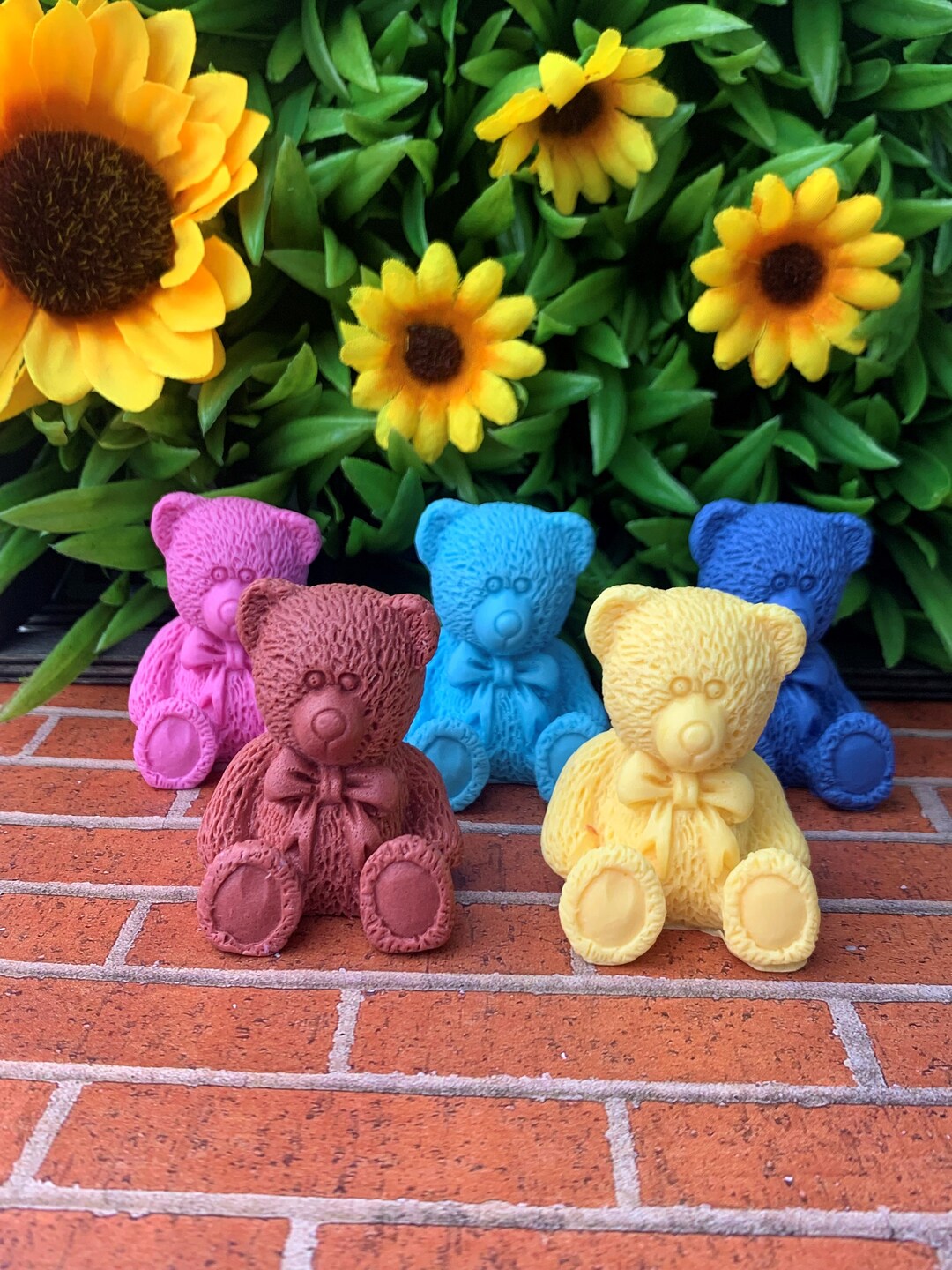 Teddy Bear Soap Favorsbaby Shower Favors Gender Revealbirthday Party