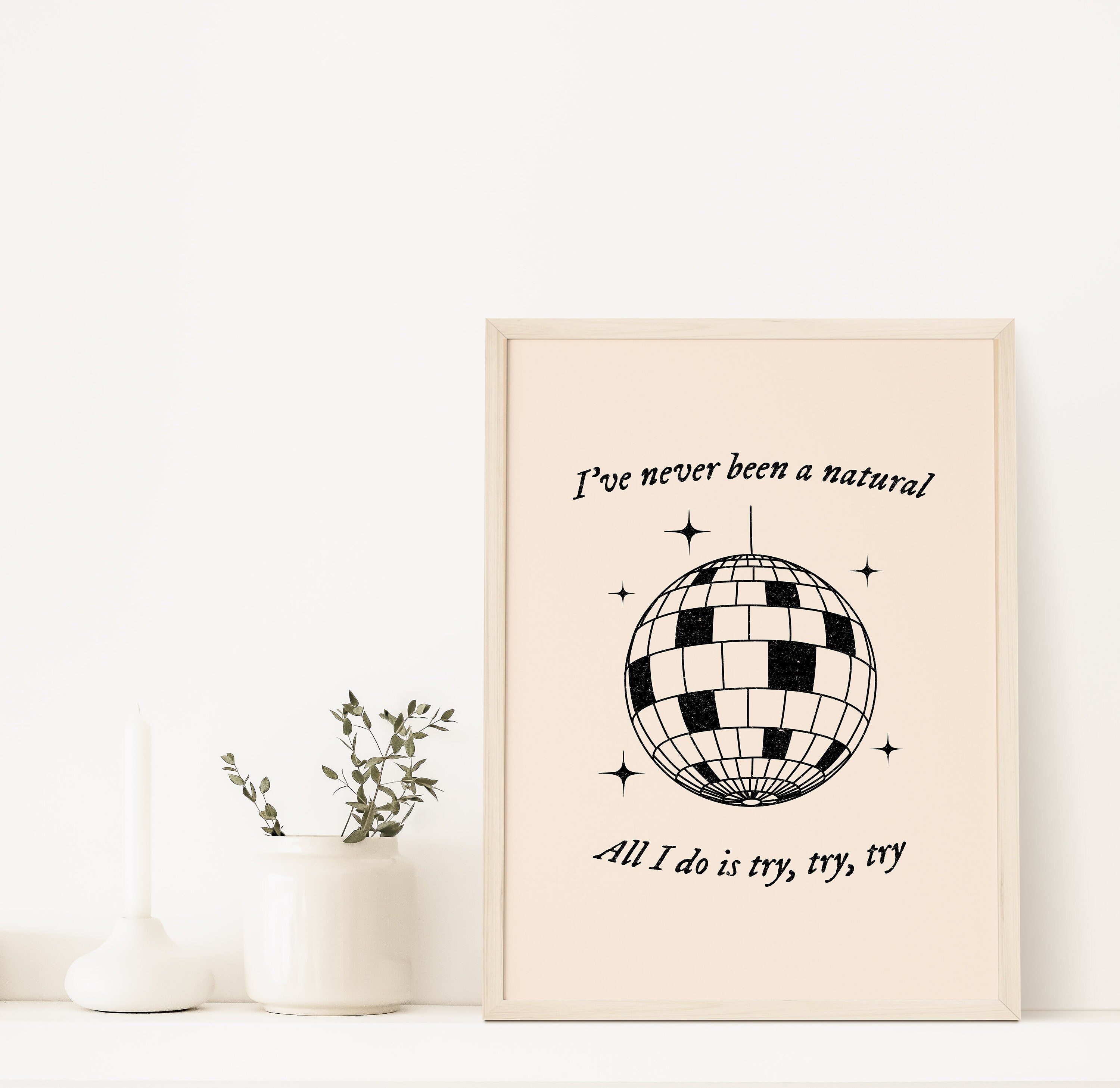 Taylor Swift Print Taylor Swift Wall Art Folklore Mirrorball Etsy