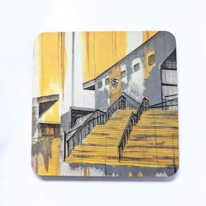 Notts County FC coaster. Meadow Lane Stadium.