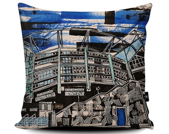 Newcastle United FC, St James's Park. Cushion cover.
