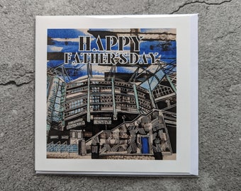 Newcastle United Father's Day greetings card.