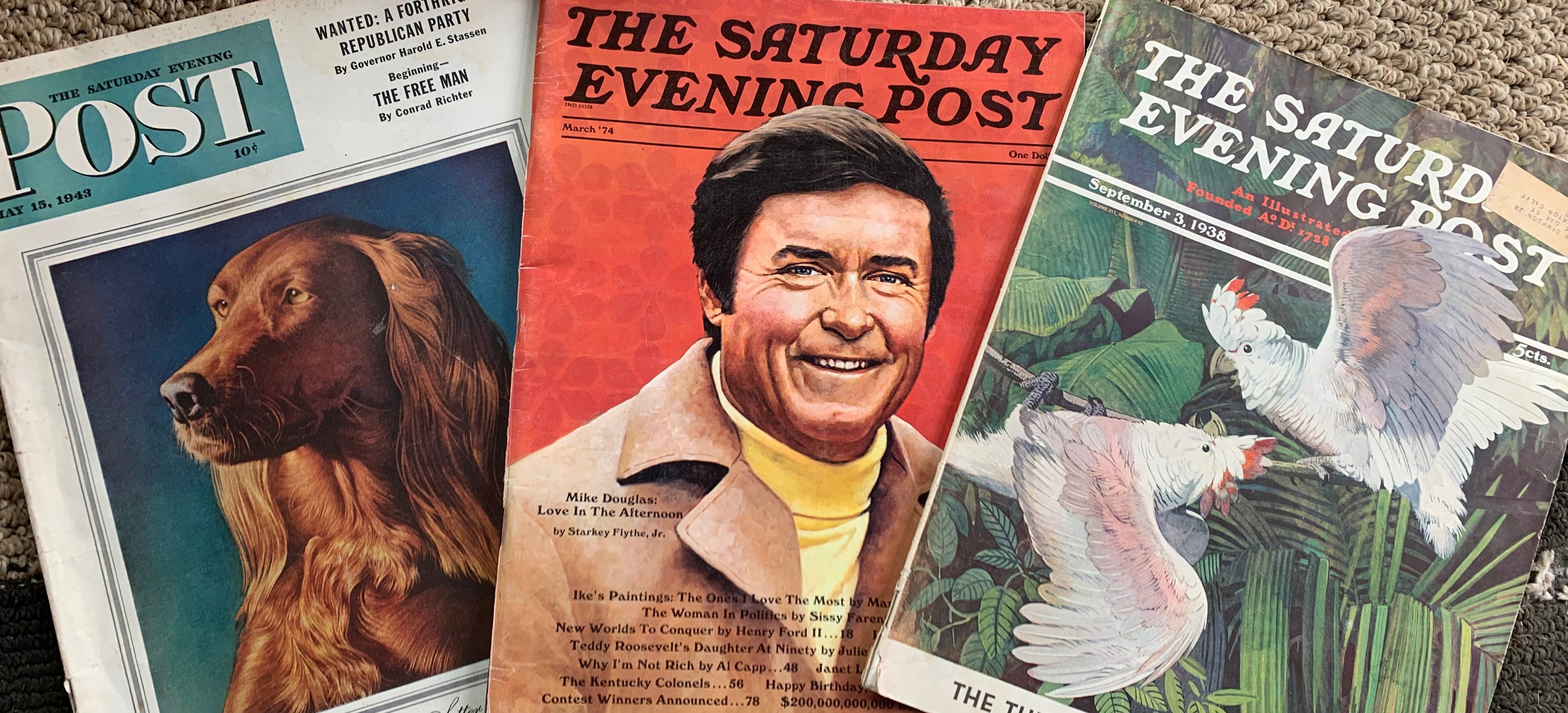 Vintage Saturday Evening Post Magazines Etsy