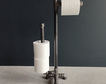 Porte rouleau papier toilette sur pied