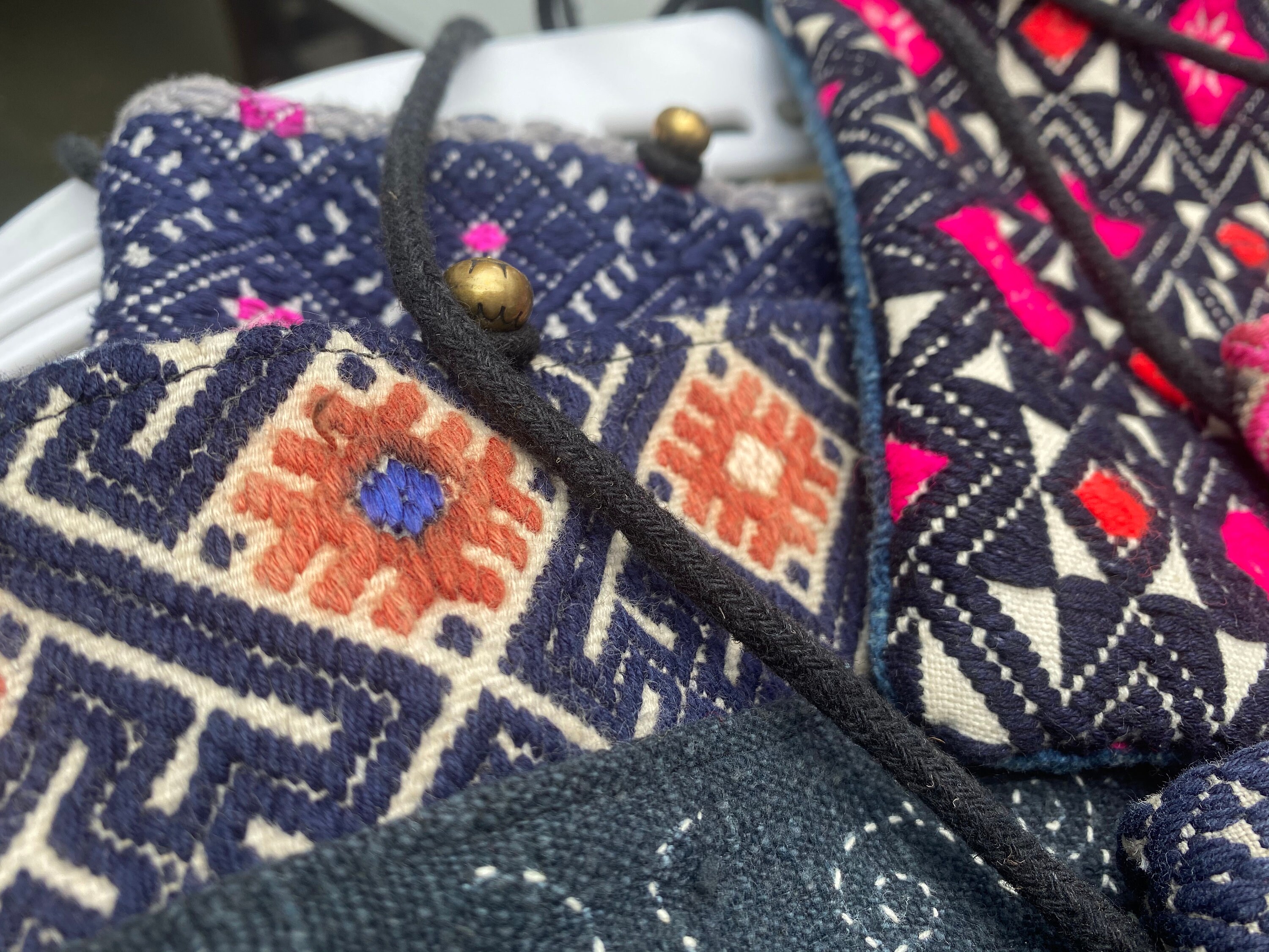 MIAO embroidery cloth bag Etsy