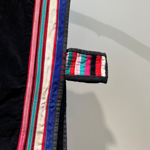 Vintage Patchwork Velvet Vest: Handwoven Yi Peopl… - image 9