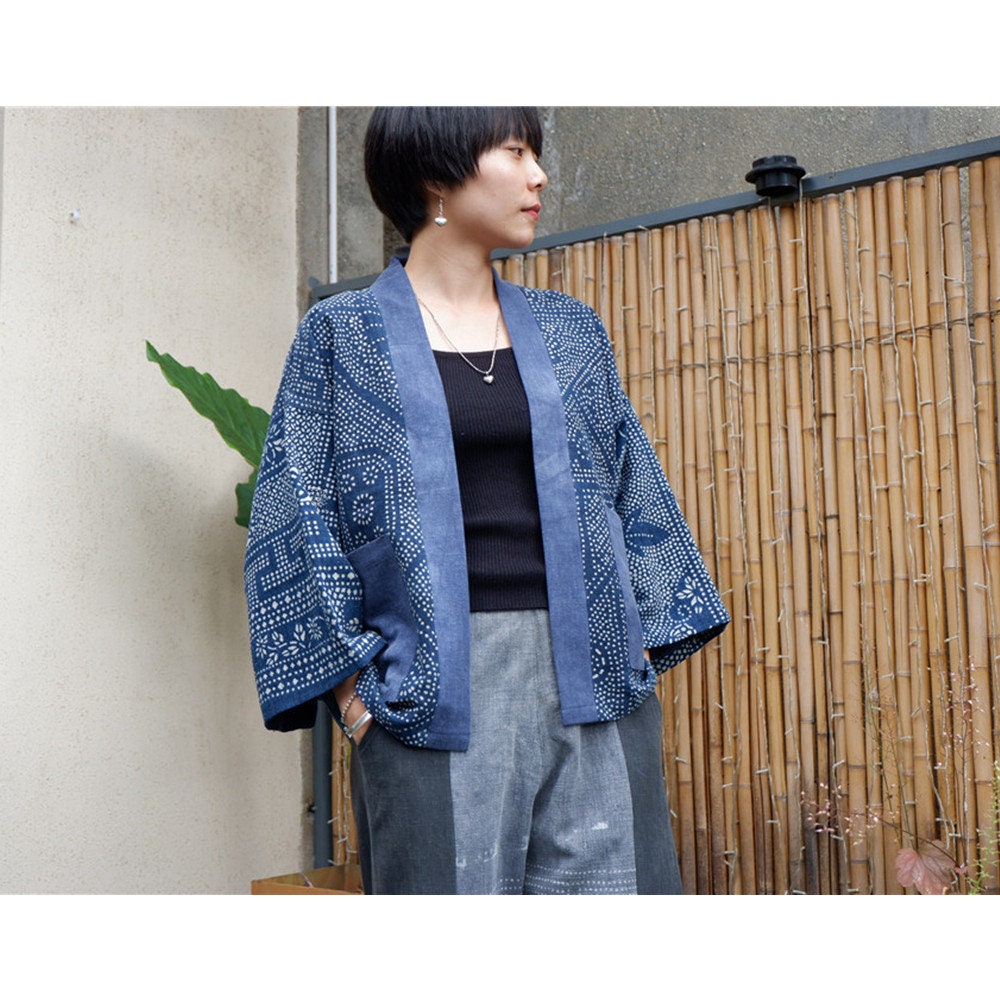 Chinese Indigo Jackets - Etsy
