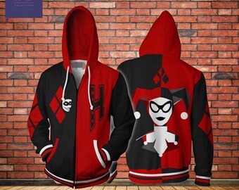 joker and harley quinn hoodies