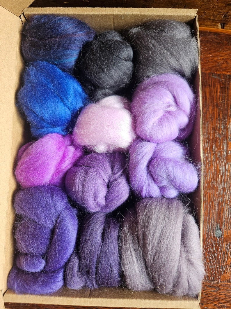 Merino Wool Roving, Colour Palettes for Wet Felting - Etsy Canada