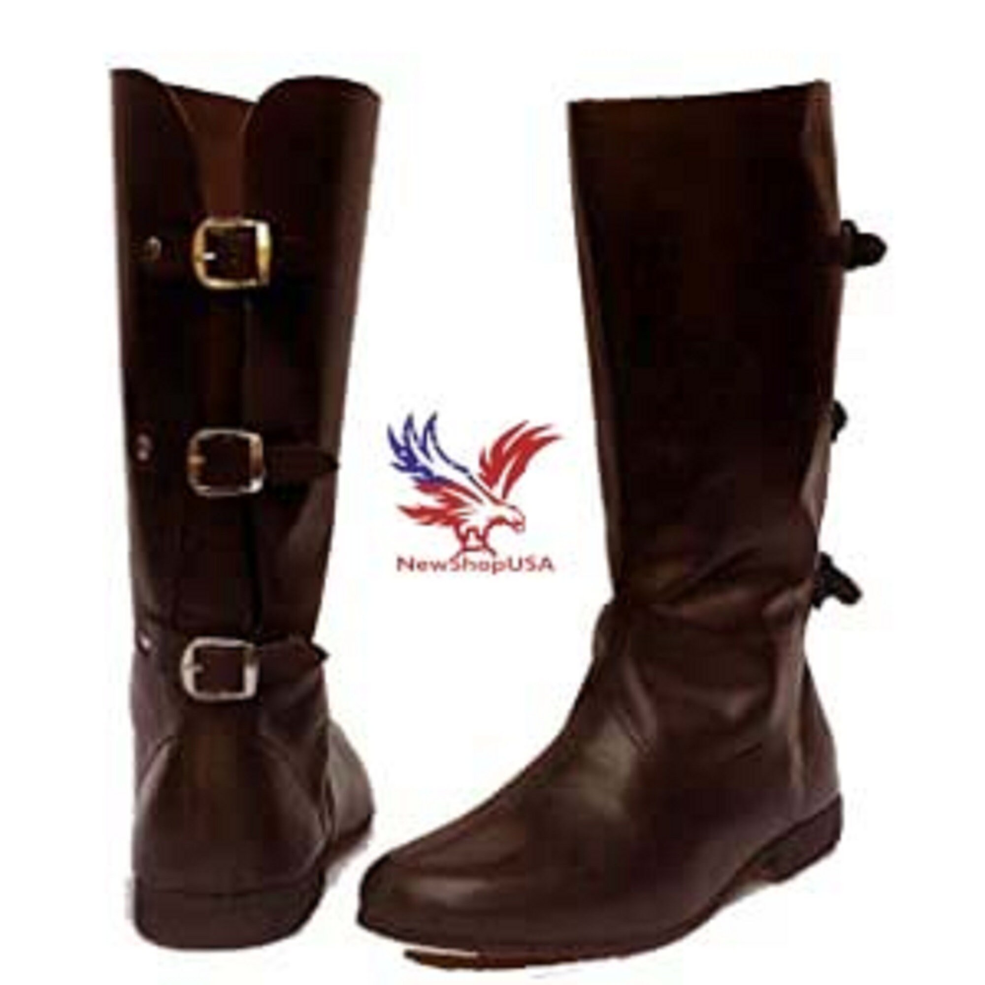 Medieval Leather Boots Renaissance Footwear Viking Shoes 3 Etsy