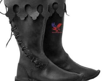 New Medieval Leather Boot | Leather Shoes| Boot